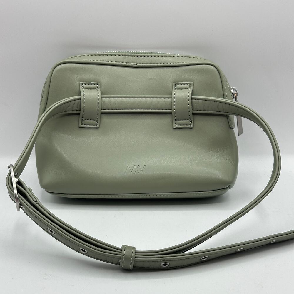 MATT & NAT Loom Vegan Leather Belt Bag Pink Seafoam Green - Picture 6 of 9